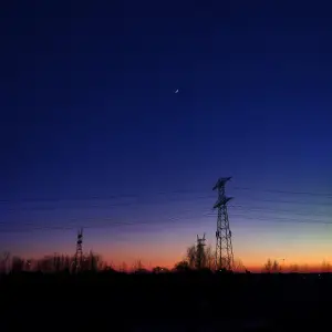 Frans 01 Maan met Venus